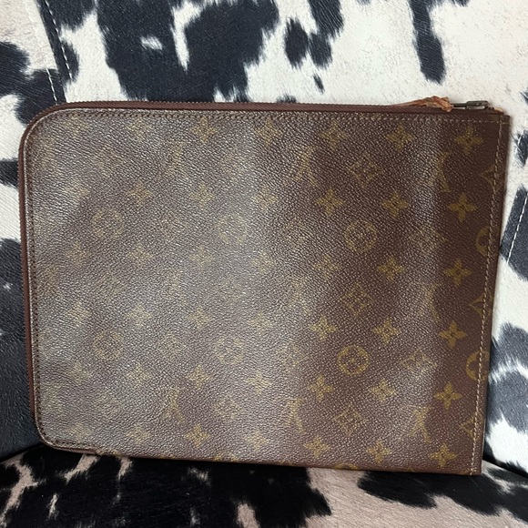 Vintage Louis Vuitton Brown Monogram Document Case - Picture 3 of 16